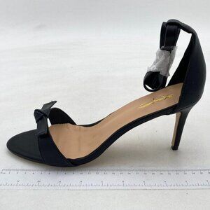 XYD Black Sexy Stiletto High Heels Ankle Strappy Open Toe Sandals Summer Shoes